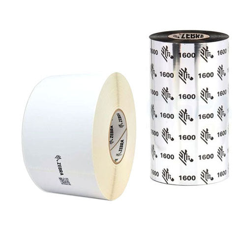 Kit Media Zebra Etiqueta y Ribbon