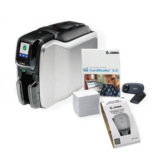 ZEBRA impresora de credenciales ZC300 KIT